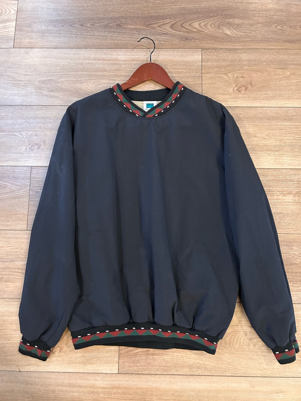 Vintage Turfer Sportswear Pullover 90’s Windbreaker Mens M USA Supplex Nylon